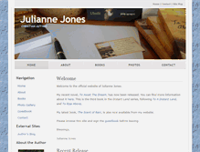 Tablet Screenshot of juliannejones.com